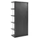 Carlisle Walnut and Brass Etagere
