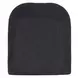 Bolster Back Charcoal Upholstered Outdoor Dining Chair
