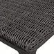 Hamilton Java Black and Textured Mocha Outdoor Dining Chair