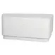 Kingsley White Rectangular Coffee Table