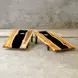 Langston Brown and Black Rectangular Game Table Set of 2