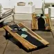 Langston Brown and Black Rectangular Game Table Set of 2