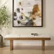 Langston Ivory Upholstered Accent Bench