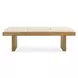 Langston Ivory Upholstered Accent Bench