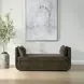 Abound Herb Upholstered Accent Bench with Pillows