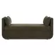 Abound Herb Upholstered Accent Bench with Pillows