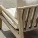 Kingsley Cream Upholstered Outdoor Lounge Chair Set of 2