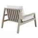 Kingsley Cream Upholstered Outdoor Lounge Chair Set of 2