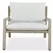 Kingsley Cream Upholstered Outdoor Lounge Chair Set of 2