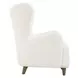 Oakley Soft White Upholstered Arm Chair