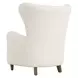 Oakley Soft White Upholstered Arm Chair