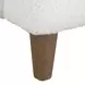 Oakley Soft White Upholstered Arm Chair
