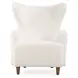 Oakley Soft White Upholstered Arm Chair