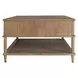 Oakley Soft Oak Stain Rectangular Coffee Table