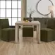 Grafton Brown Square Game Table