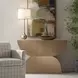 Alden Light Natural Rectangular Console Table
