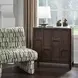 Belmont Dark Walnut 2 Door Accent Cabinet