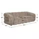 Alden Sand 93" Sofa