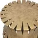 Prescott Aged Gold Round Accent Table