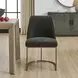 Somerset Charcoal Upholstered Dining Side Chair