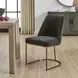 Somerset Charcoal Upholstered Dining Side Chair