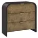 Carlisle Brown 3 Drawer Accent Chest