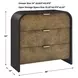 Carlisle Brown 3 Drawer Accent Chest