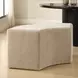 Fairmont Flax Upholstered Dining Bench