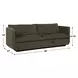 Abound Green 86" Sofa