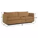 Abound Ginger 86" Sofa