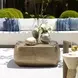 Hamilton Aged Brass Outdoor Square Coffee Table