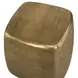 Hamilton Aged Brass Outdoor Square Side Table