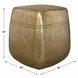 Hamilton Aged Brass Outdoor Square Side Table