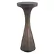 Langston Dark Bronze Outdoor Round Drink Table
