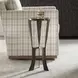 Renaud Dark Bronze Round Glass Top Drink Table