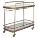 Grafton Antique Brass Bar Cart