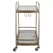 Grafton Antique Brass Bar Cart