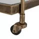 Grafton Antique Brass Bar Cart