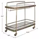 Grafton Antique Brass Bar Cart