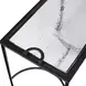 Hamilton Dark Bronze Rectangular Glass Top Accent Table