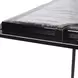 Hamilton Dark Bronze Rectangular Glass Top Accent Table