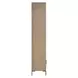 Alden Brown and Brushed Brass Etagere