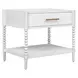 Langston Off White Rectangular Side Table