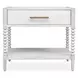 Langston Off White Rectangular Side Table