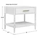 Langston Off White Rectangular Side Table