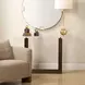 Riverton Bronze Rectangular Acrylic Top Console Table