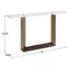 Riverton Bronze Rectangular Acrylic Top Console Table