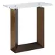 Riverton Bronze Rectangular Acrylic Top Side Table