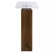 Riverton Bronze Rectangular Acrylic Top Side Table