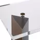 Riverton Bronze Rectangular Acrylic Top Side Table